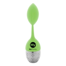 Teesieb | Edelstahl & Silikon | Teeblatt