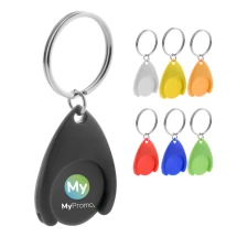 Schlüsselanhänger | Jeton für Einkaufswagen | 24×2 mm