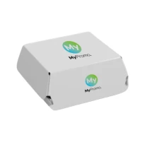 Burgerbox | Karton | 70x108x108mm | Mittel | Vollfarbe