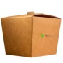 Takeaway box | Kraft | 750ml | Suitable for microwave use