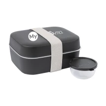 Amuse Lunchbox 3-in-1 | PP & PE | 500ml | Adjustable in 3 heights | Made in Europe