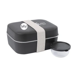 Amuse Lunchbox 3-in-1 | PP & PE | 500ml | Adjustable in 3 heights | Made in Europe