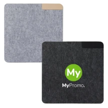 Tapis de souris Vinga | Feutre recyclé | 28x28cm | Durable