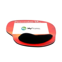 Ergonomische muismat | PP en latex | 23,8x21,5mm | Inzetvenster