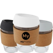 Tumbler | Glass | 360 ml | With cork grip