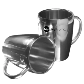 Mug isotherme | Acier inoxydable | 200ml | Lot de 2