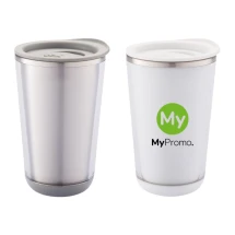 Thermosbecher mit Schiebedeckel | RVS | 4h heiß - 8h kalt | 350 ml