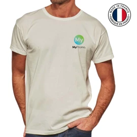 Classic men's t-shirt | Organic cotton 140g/m² | Made in France