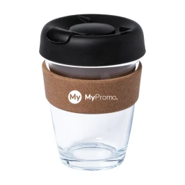 Coffee cup to go | 350 ml | Glass - Cork