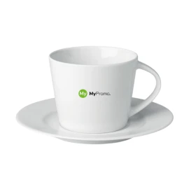 Cappuccino cup & saucer | Porcelain | 160ml | Ceramic transfer print