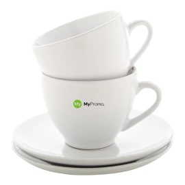 Ensemble de tasses à cappuccino | Céramique | 150ml | 2 pièces, tasses et soucoupes