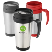 Isolierbecher | Edelstahl und Kunststoff | 400ml | 2h heiß