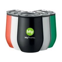 Thermosbeker | Roestvrij staal en PP | 350 ml | Met deksel