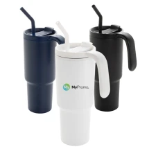 Tumbler | Recycled stainless steel & PP | 900ml | Full-colour printing