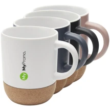 Mug | Ceramic & cork bottom | 300ml | Matt finish