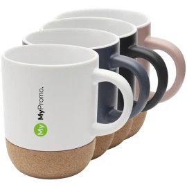 Mug | Ceramic & cork bottom | 300ml | Matt finish