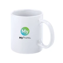 Sublimationsbecher | Keramik | 350 ml | Weißer Körper für Sublimation | Einzelne Kartonbox