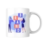 Mug de sublimation | Céramique | 325 ml | Livraison rapide | Incl. impression en couleur