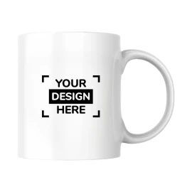 Mug de sublimation | Céramique | 325 ml | Livraison rapide | Incl. impression en couleur