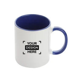 Mug | Ceramic | 350 ml | Coloured inside & handle