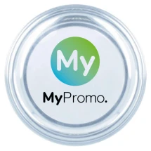 Paperweight | Glass | Ø8x3,5cm | Magnifier | In gift box