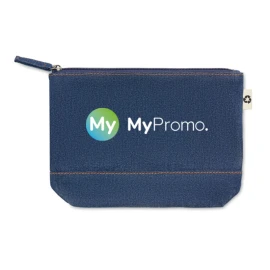 Cosmetic pouch | Recycled cotton | 21.5x5x15cm | Stylish