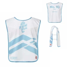 Sport hesje | Polyester mesh 120 g/m² | Elastische zijkanten