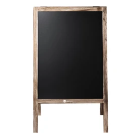 Krijtbord | Hout | 65x106x59 cm | Opvouwbaar