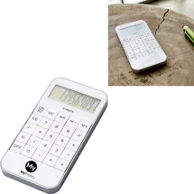 Rekenmachine | 10 cijfers | Batterijen inbegrepen | Vorm van een mobiele telefoon