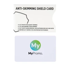 RFID Anti-skimming kaart | PVC | Beschermt met een elektromagnetisch veld