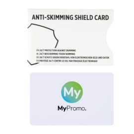 RFID Carte anti-skimming | PVC | Utilisation d'un champ électromagnétique