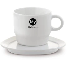 Kleine Tasse&Untertasse | 180ml | Hochwertiges Porzellan