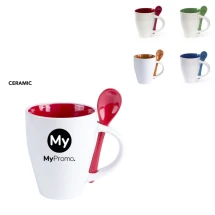 Becher | Keramik | 350 ml | Große Auswahl an lebendigen Farben