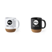 Mug | Ceramic | 420 ml | Base in natural cork