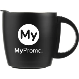 Double walled travel mug | 350 ml | Silicone ring