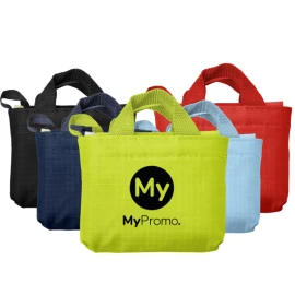 Shopping bag in a pouch | Oxford fabric | Large