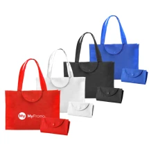 Opvouwbare tas | Non-woven | 90g/m2 | Knoopsluiting