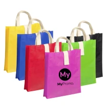 Opvouwbare tas | Non-woven | 80g/m2 | Korte hengsels.