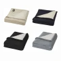 Couverture | Polaire sherpa douce | 150 x 125 cm | Chaleur rapide