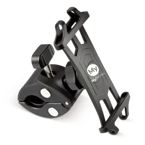 Telefoonhouder | ABS plastic | Gemakkelijk te bevestigen. | Zwart