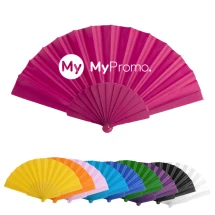 Hand waaier| PP kunststof en polyester | Incl. individuele doos | Bestseller