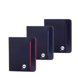 Conference folder | Soft microfiber | Incl. flap pocket | Elasticated closure