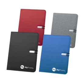 Conference folder | Soft microfiber | Incl. card holders and pen holder