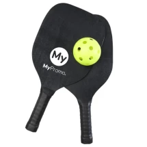Jeu de paddel | Sac en maille | Noir