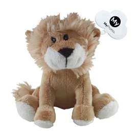 Leone di peluche | Poliestere | Include un cartellino