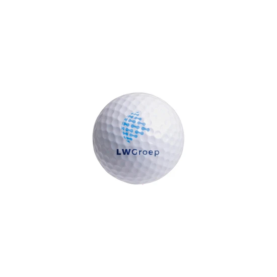 Golfbal | Rubber | ⌀4,20 cm | 2 lagen | Bedrukking in 1 tot 3 kleuren | white