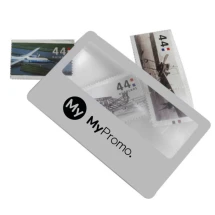 Vergrootglas | Credit Card formaat | Origineel | Wit