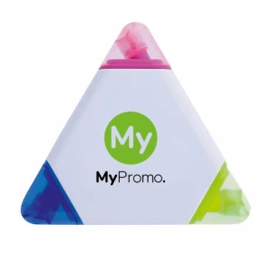 Trio highlighter | Plastic | Triangle-shaped