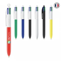 BIC balpen | Plastic | 4 inktkleuren | Gemaakt in Frankrijk
