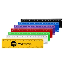Solid ruler | Plastic | 15cm